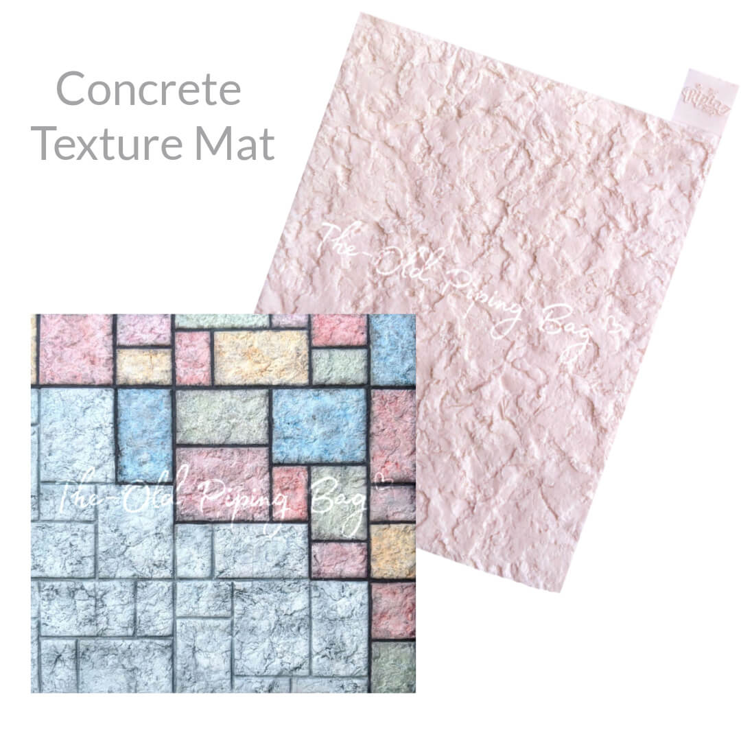 silicone texture mat concrete
