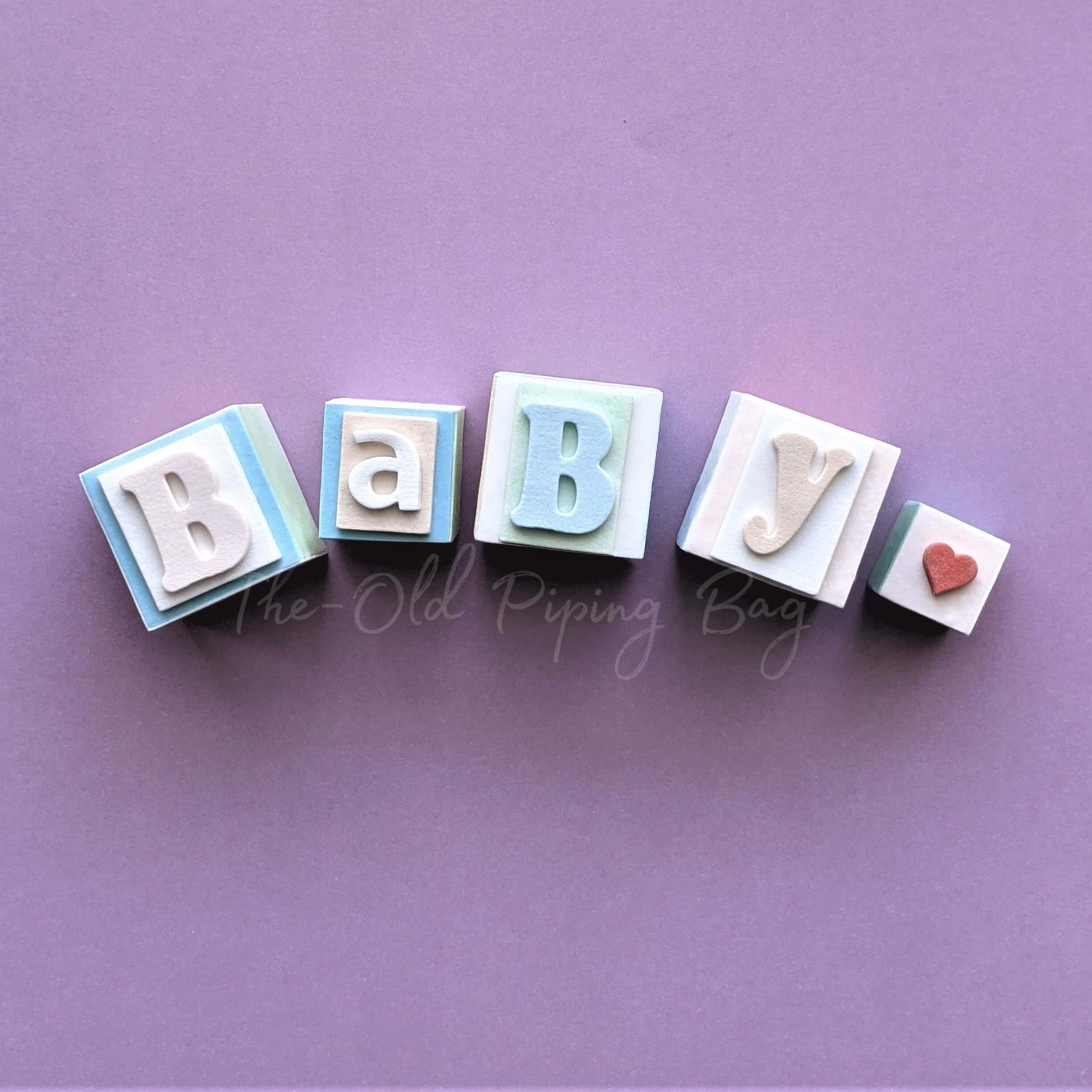 Alphabet Craft Block Baby