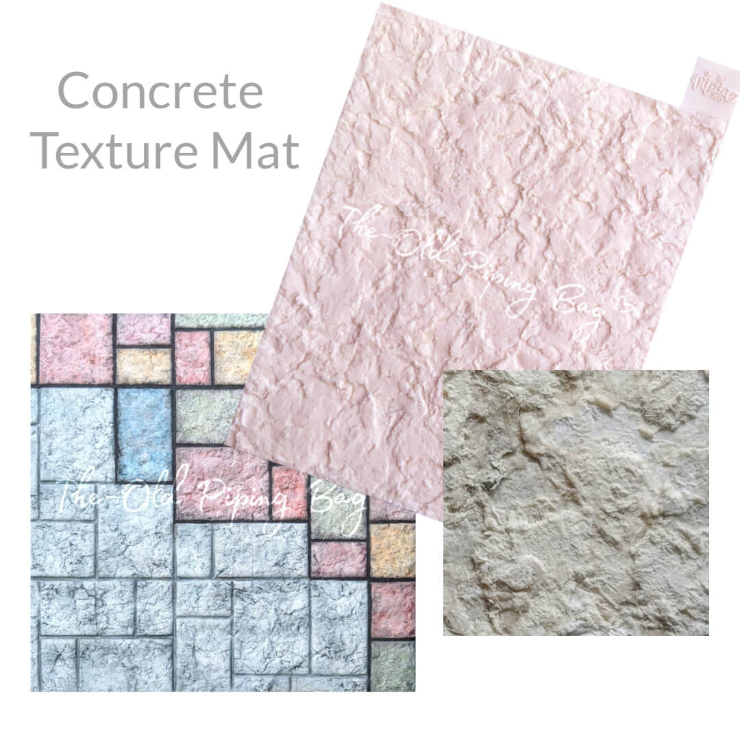 silicone texture mat concrete